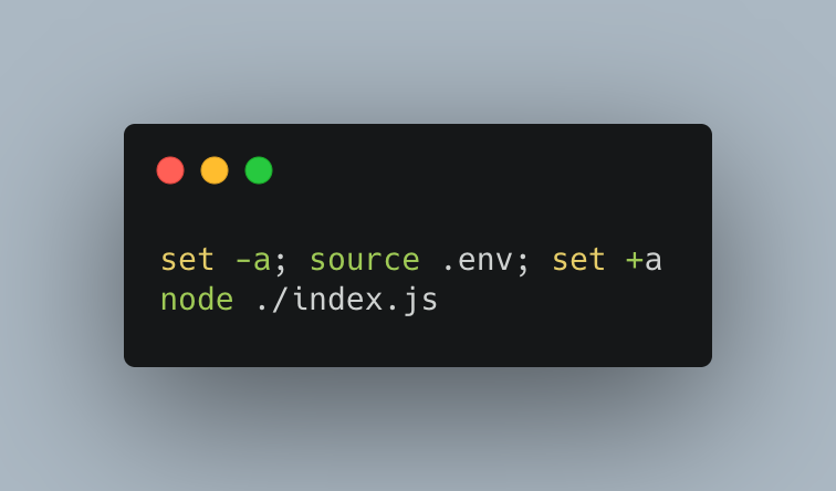How To Load Dotenv env File From Shell Andrew Red Entrepreneur 